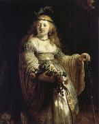 Saskia van Uylenburgh in Arcadian Costume Rembrandt